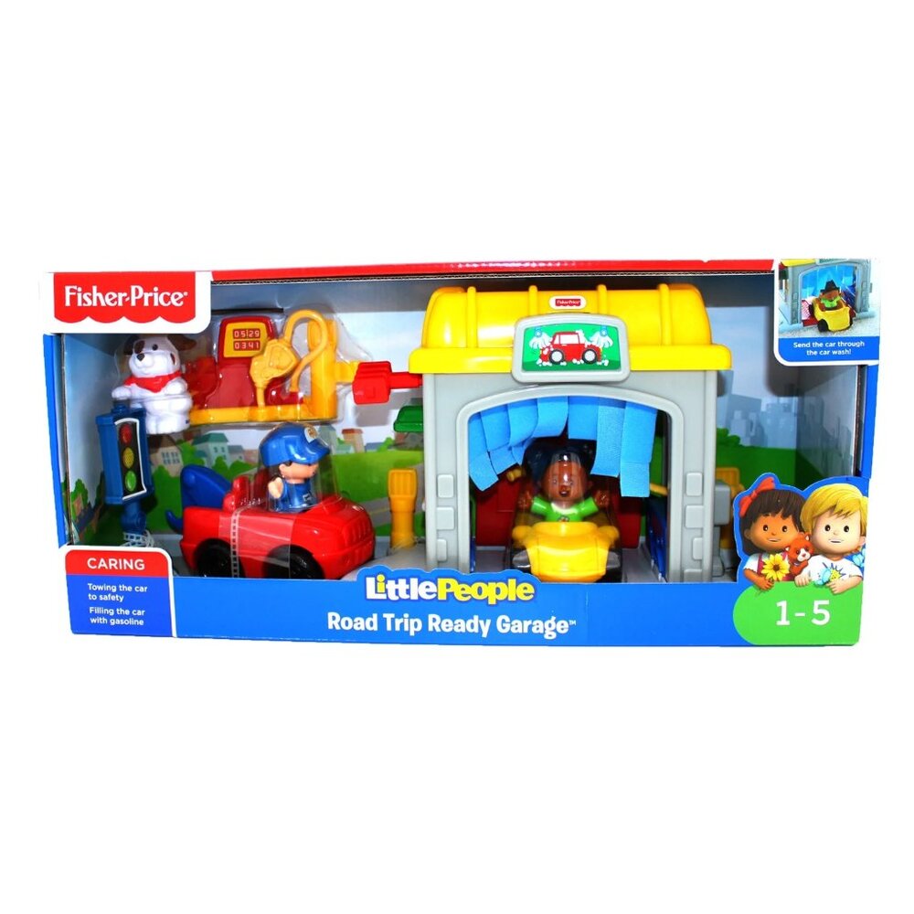 Fisher-Price Little People Road Trip Ready Garage Playset
